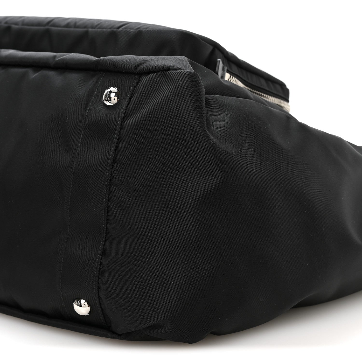Prada Nylon Vela Baby Bag Black 11 of 12