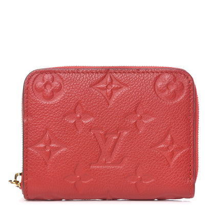 Louis Vuitton Empreinte Zippy Coin Purse Cherry 1 of 7