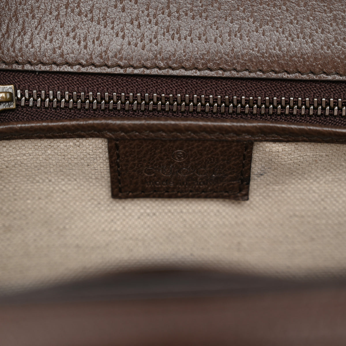 Gucci Monogram Jumbo GG Textured Dollar Calfskin Web Small Bamboo 1947 Top Handle Bag Camel Ebony New Acero 6 of 10