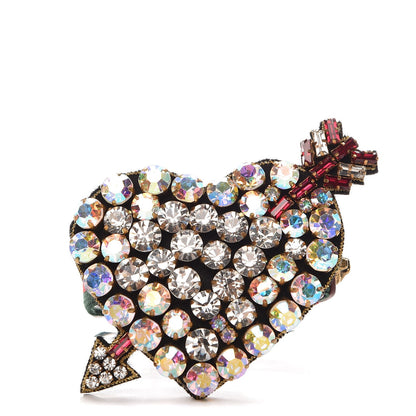 Gucci Web Crystal Heart Bracelet 1 of 5