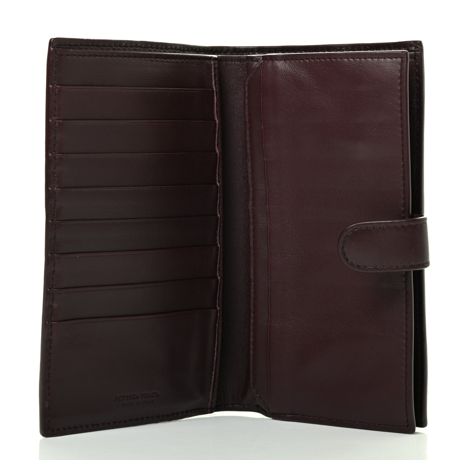 Bottega Veneta Nappa Intrecciato Continental Wallet Dark Barolo 4 of 7