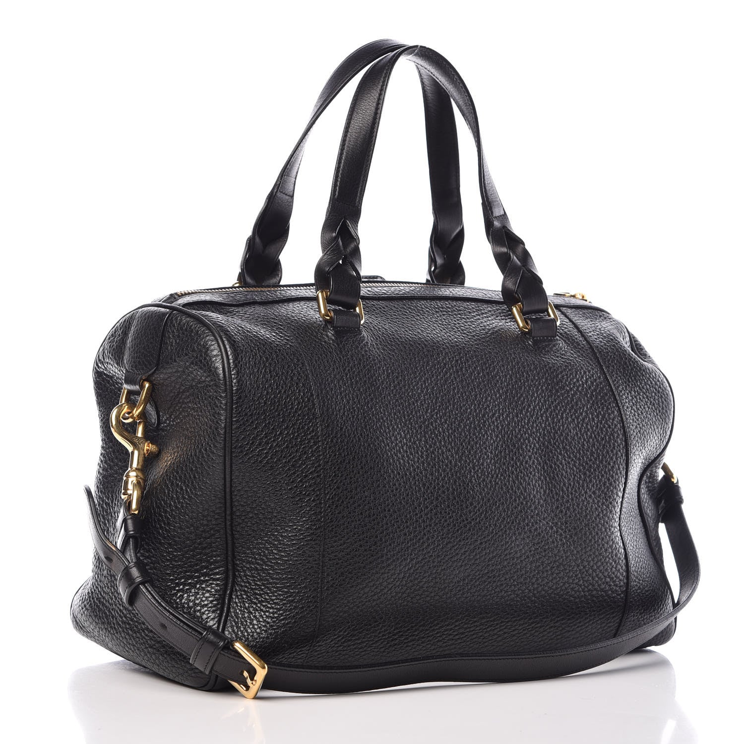 Loewe Calfskin Fusta 31 Shoulder Bag Black 3 of 11