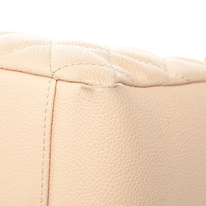 Chanel Caviar Quilted Grand Shopping Tote GST Beige Clair 11 of 15