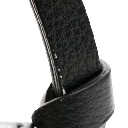 Louis Vuitton Calfskin Lockme Zippy Coin Purse Black 8 of 8
