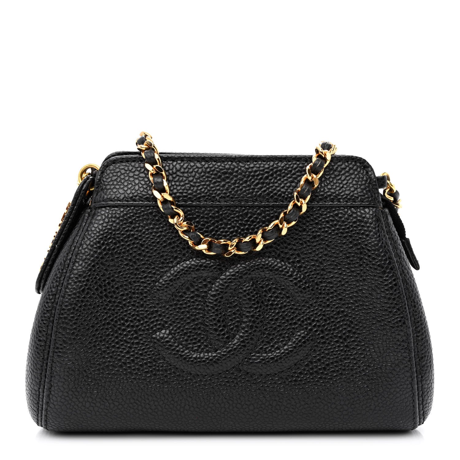 Chanel Caviar CC Shoulder Bag Black 1 of 10