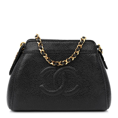Chanel Caviar CC Shoulder Bag Black 1 of 10