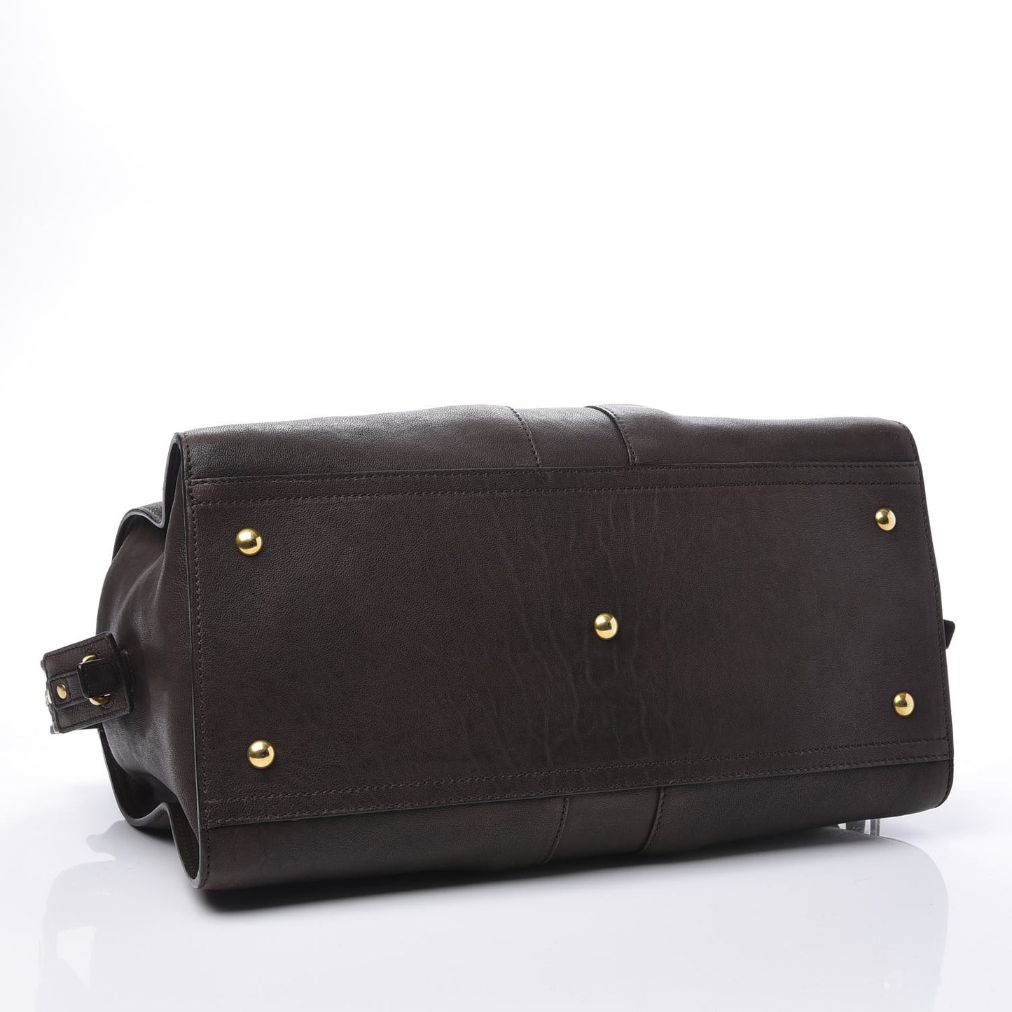 Calfskin Medium Cabas ChYc Dark Brown