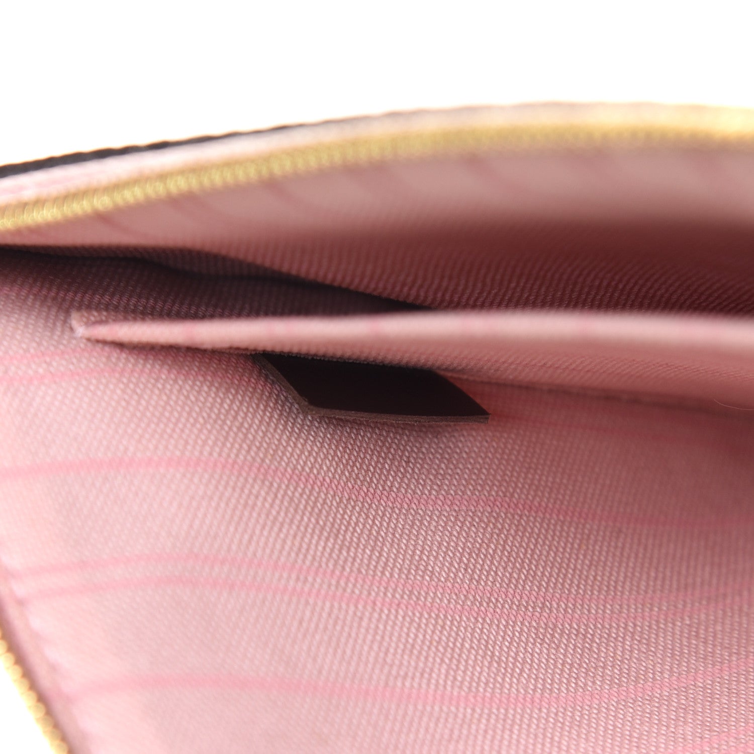 Louis Vuitton Damier Ebene Neverfull MM GM Pochette Rose Ballerine 8 of 9
