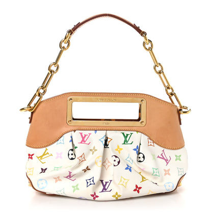 Louis Vuitton Monogram Multicolor Judy PM White 1 of 10