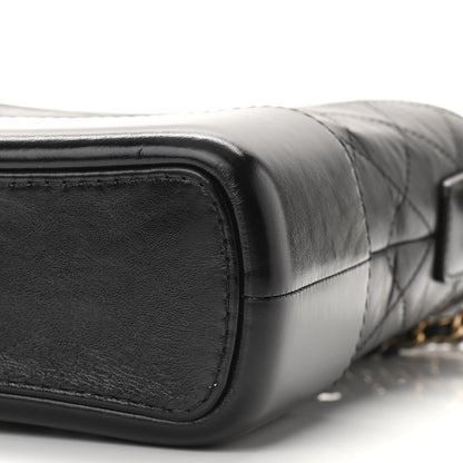 Chanel Aged Calfskin Medium Gabrielle Hobo Black 10 of 11