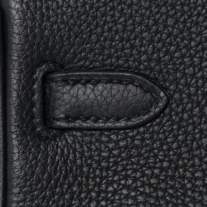 Hermes Togo Birkin 25 Black 12 of 34