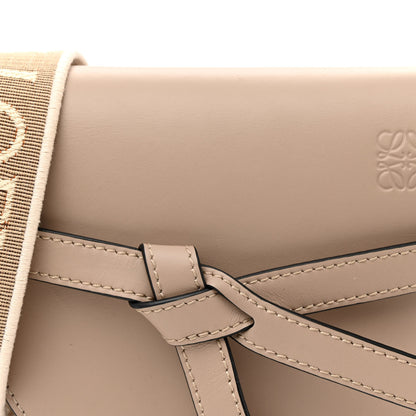 Loewe Calfskin Jacquard Mini Gate Dual Bag Sand 7 of 12