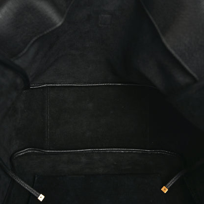 Saint Laurent Grained Deerskin Bea Tote Black 5 of 15