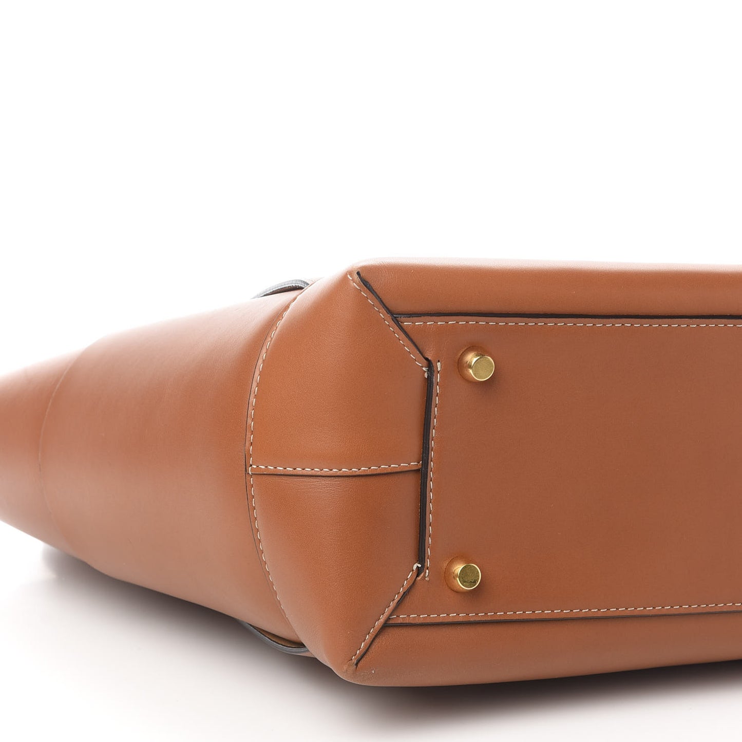 French Calfskin Maxi Intrecciato Large Arco Wood