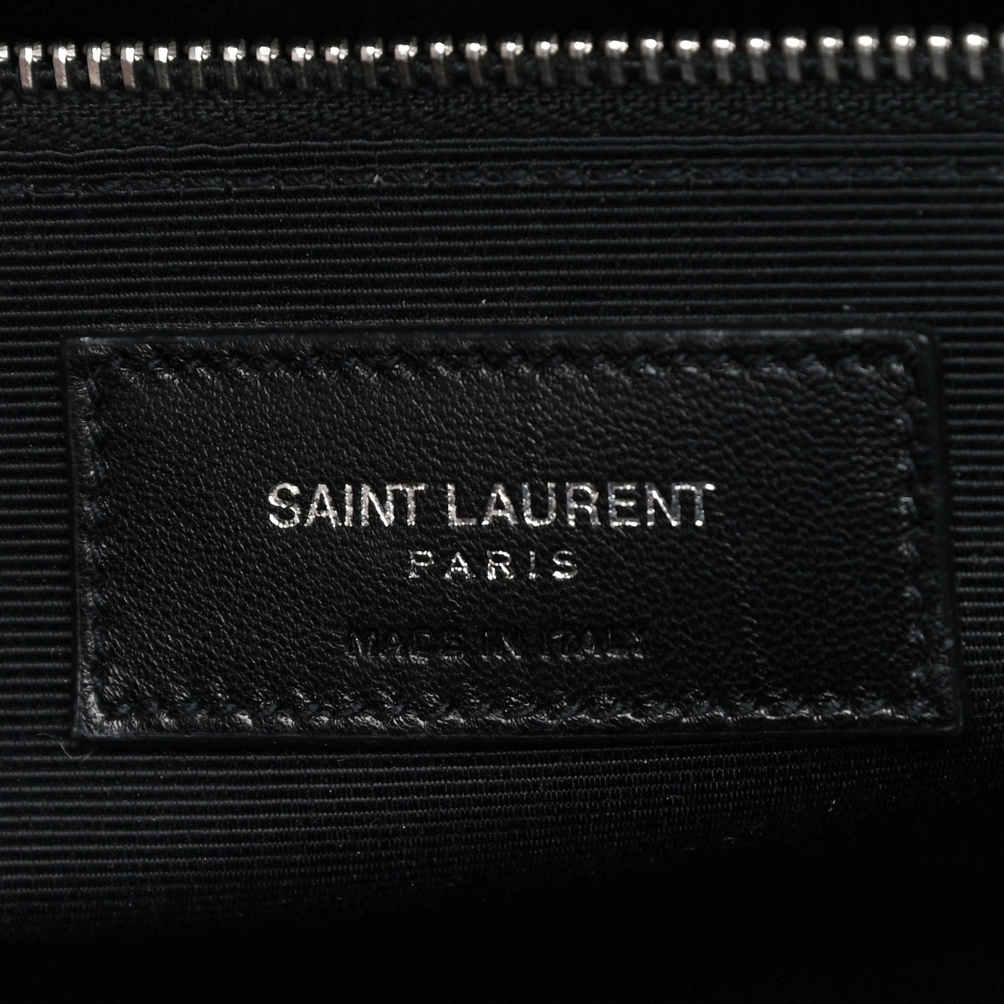 Grained Calfskin Small Sac De Jour Black