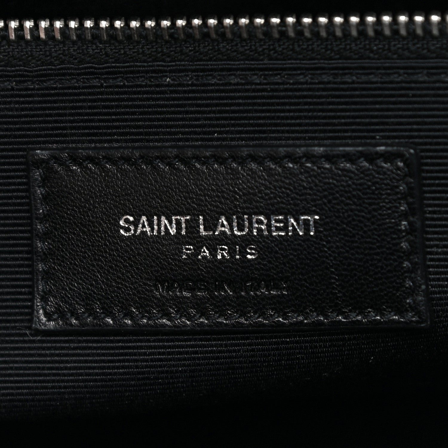 Saint Laurent Grained Calfskin Small Sac De Jour Black 6 of 9