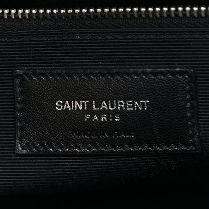 Saint Laurent Grained Calfskin Small Sac De Jour Black 6 of 9