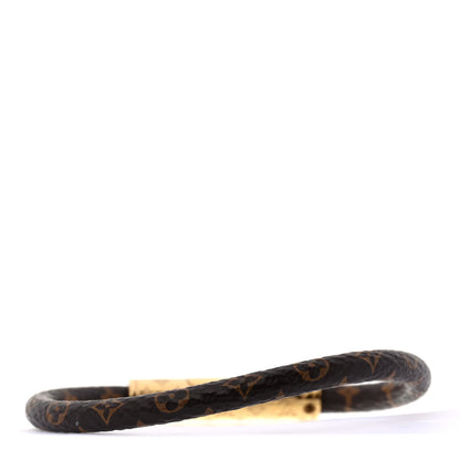 Louis Vuitton Monogram LV Confidential Bracelet 17 3 of 5