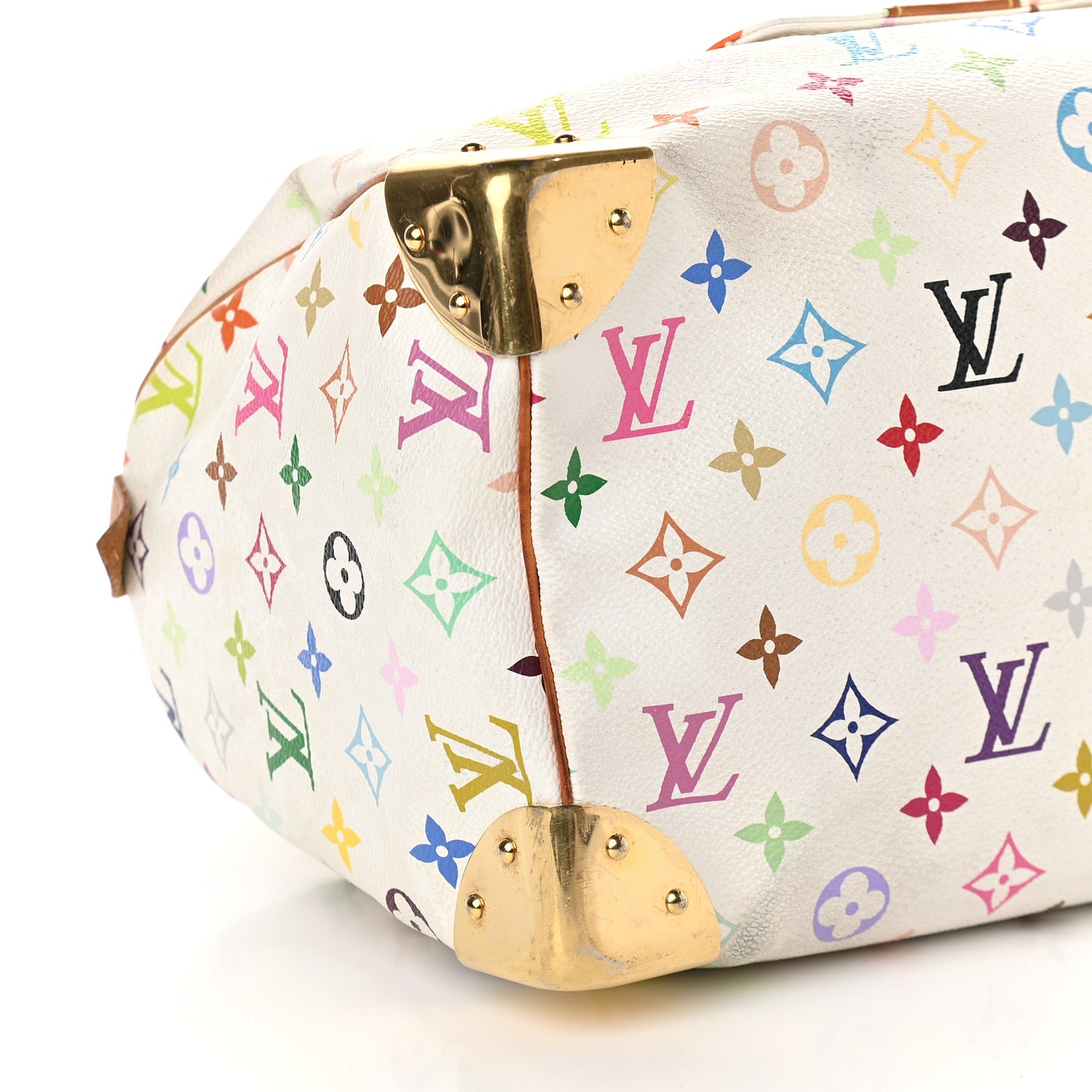 Monogram Multicolor Speedy 30 White