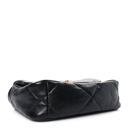 Chanel Lambskin Quilted Medium Chanel 19 Flap Black 4 of 8