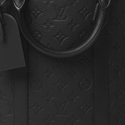 Louis Vuitton Taurillon Monogram Sac Plat 24H Black 7 of 10