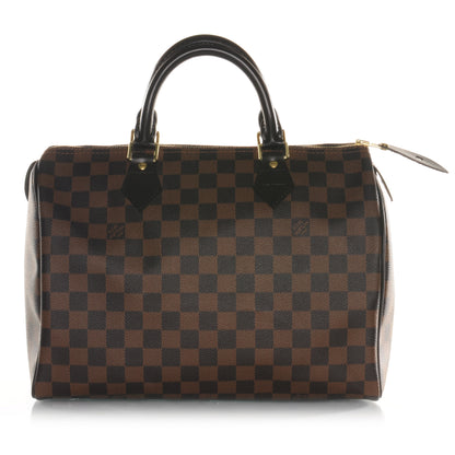 Louis Vuitton Damier Ebene Speedy 30 1 of 8