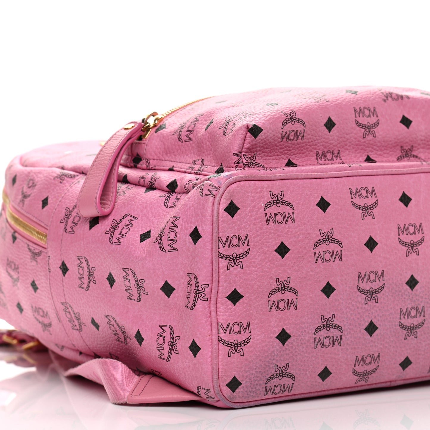 Visetos Medium Sprinkle Stud Stark Backpack Pink