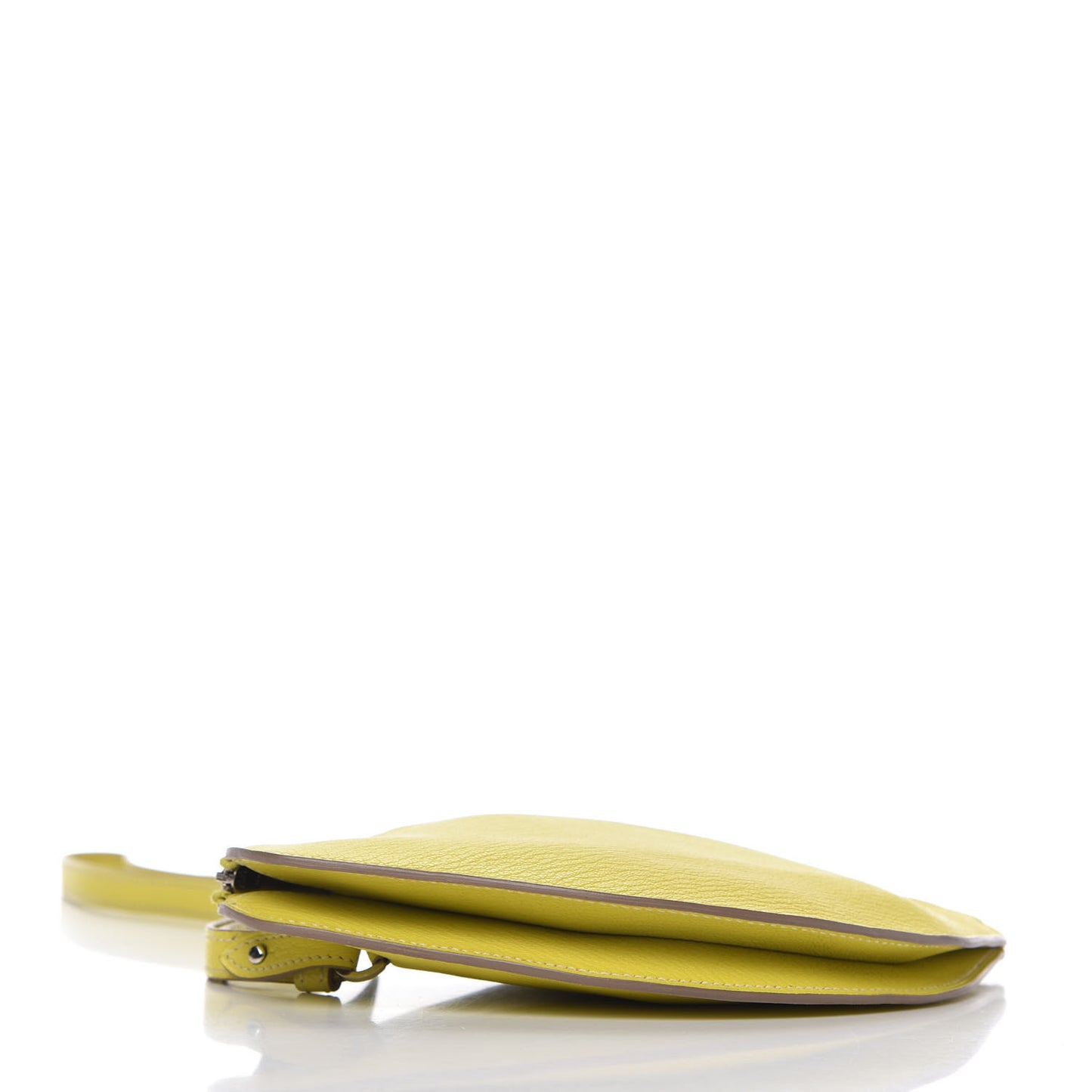 Chevre Mysore Tutti Frutti Citron Clutch Lime