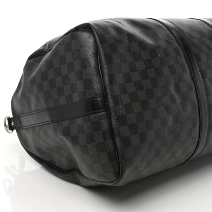 Louis Vuitton Damier Graphite Keepall Bandouliere 55 7 of 11