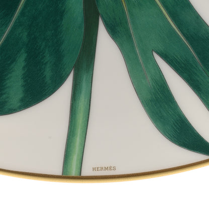 Hermes Porcelain Passifolia Dinner Plate N°1 Set of 2 6 of 7