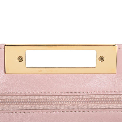 Chanel Lizard Golden Class Wallet on Chain WOC Light Pink 8 of 9