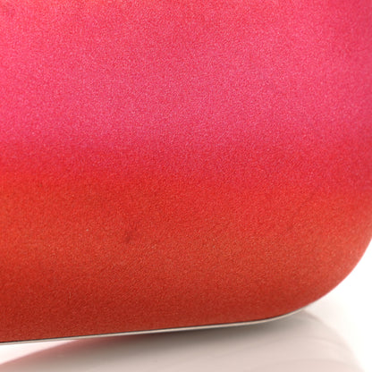 Alexander McQueen Satin Salamander Knuckle Box Clutch Fuchsia Red 9 of 9