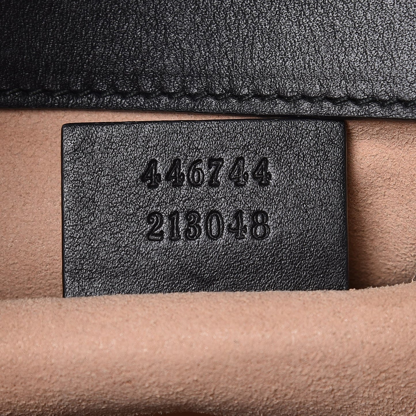 Calfskin Matelasse Mini GG Marmont Shoulder Bag Black