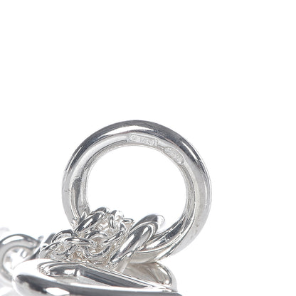 Hermes Sterling Silver Chaine D'Ancre Heart Toggle Necklace 4 of 7