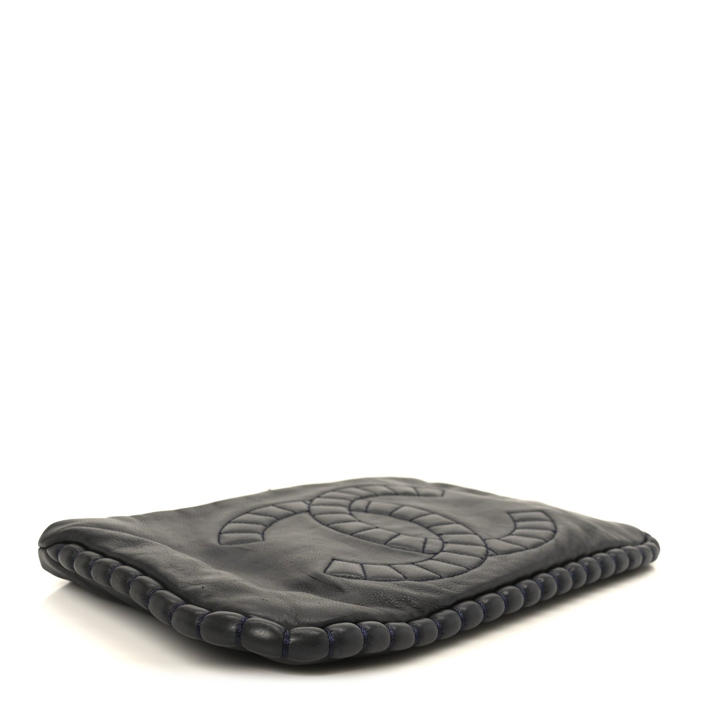 Calfskin On the Bund Pochette Black