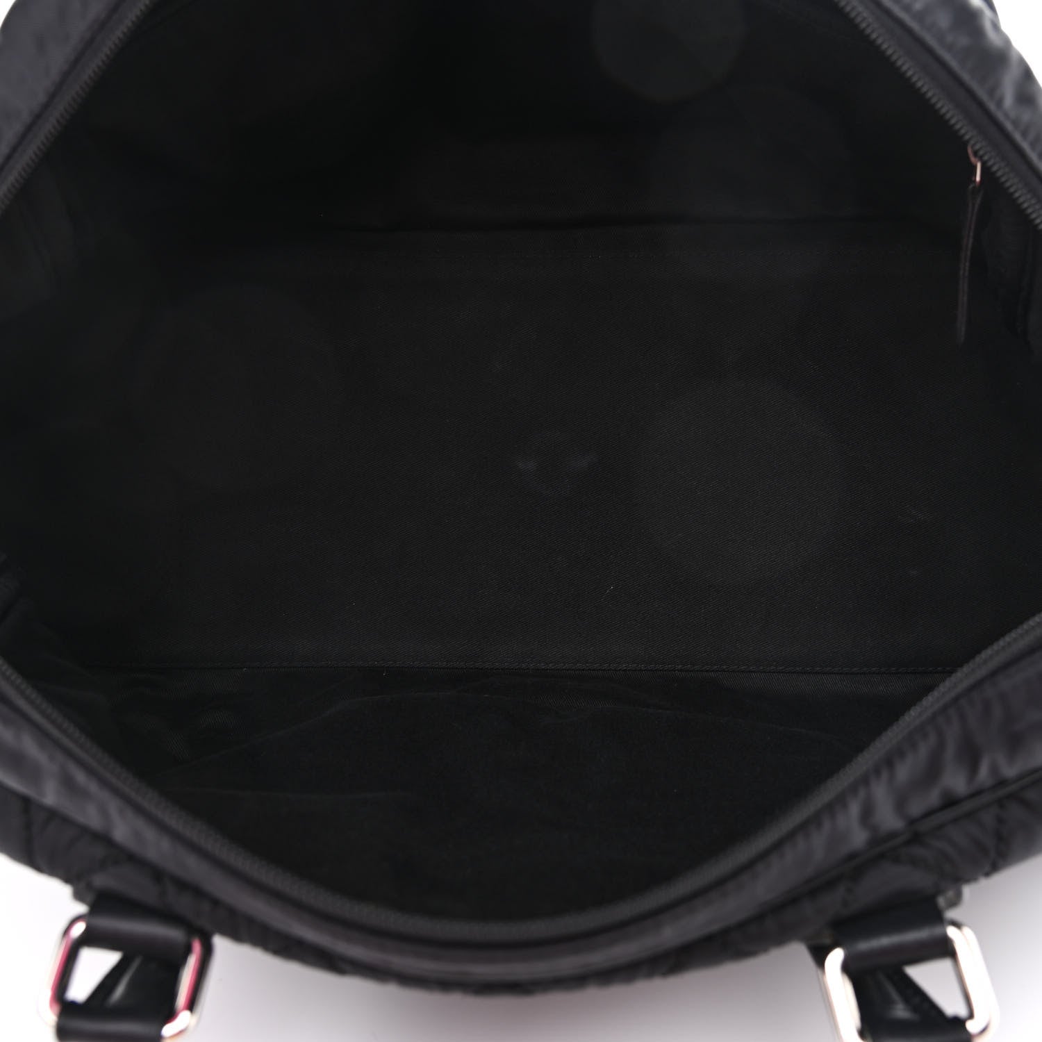 Chanel Calfskin Nylon Paris New York Duffel Bag Black 5 of 12