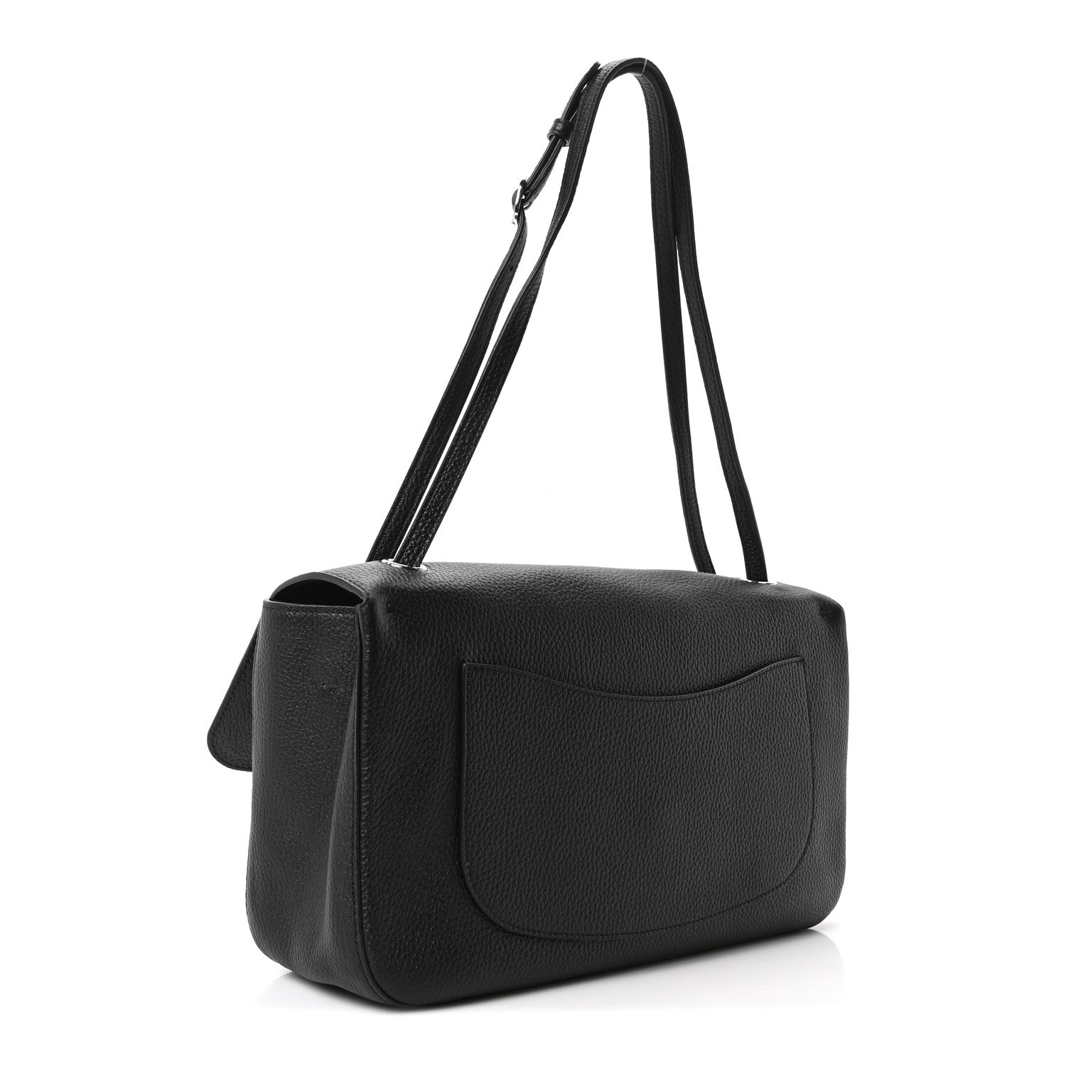 Chanel Grained Calfskin Small Souplissimo Maxi Flap Black 3 of 11