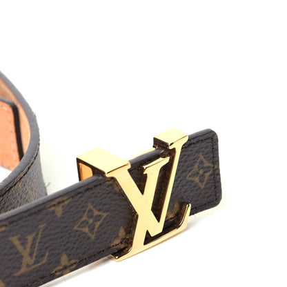 Louis Vuitton Mini Monogram 25mm LV Initiales Belt 80 32 4 of 9