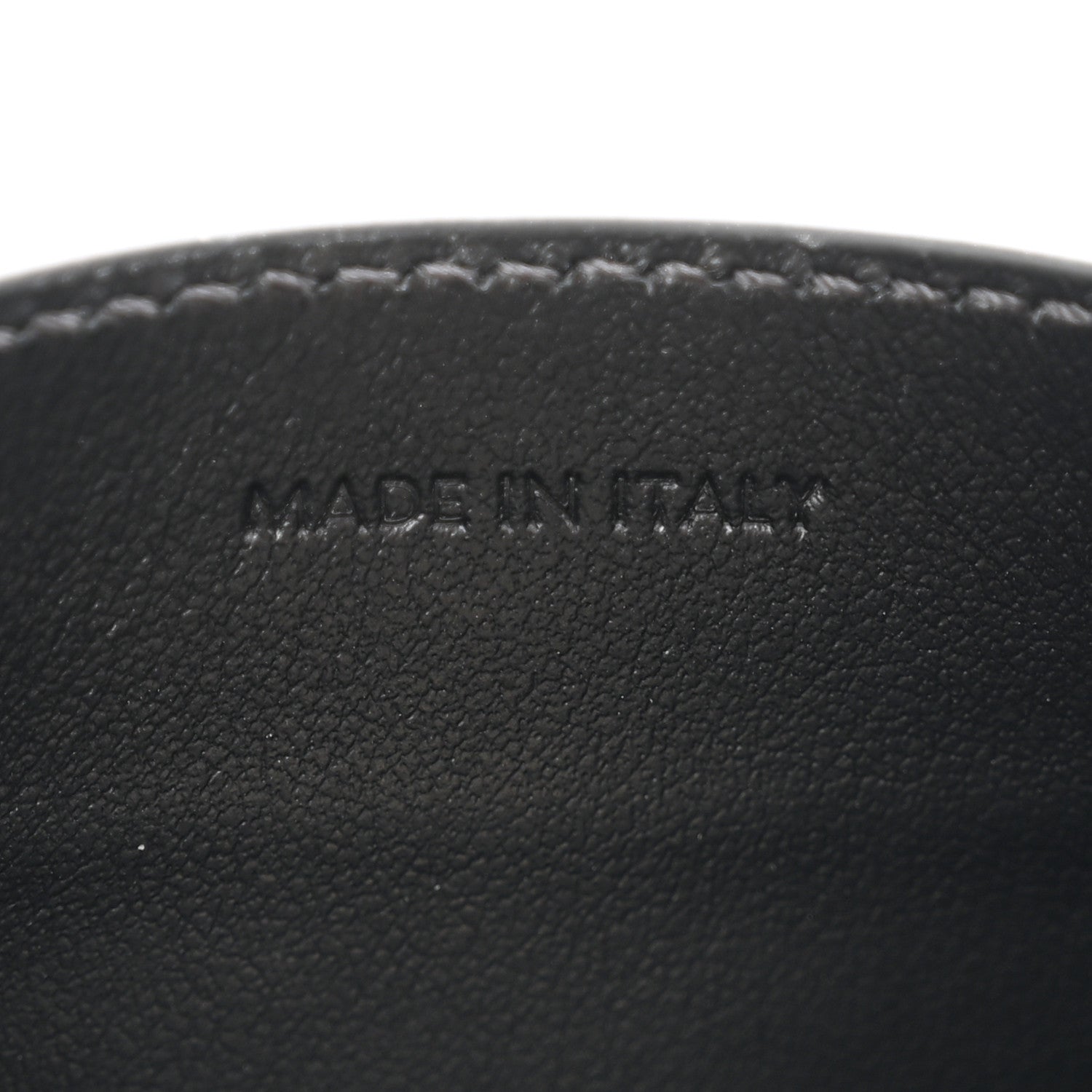 Celine Smooth Lambskin Triomphe Card Holder Black 7 of 8