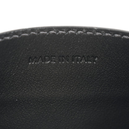 Celine Smooth Lambskin Triomphe Card Holder Black 7 of 8