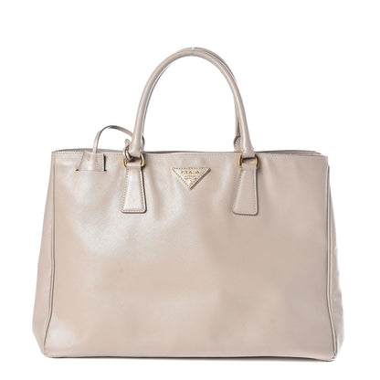 Prada Saffiano Lux Large Tote Argilla 1 of 12