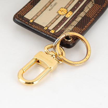 Louis Vuitton Damier Ebene Trunks and Locks Bag Charm 5 of 5