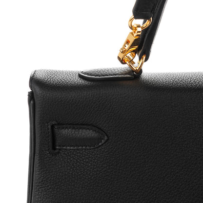 Hermes Togo Kelly Retourne 35 Black 21 of 23