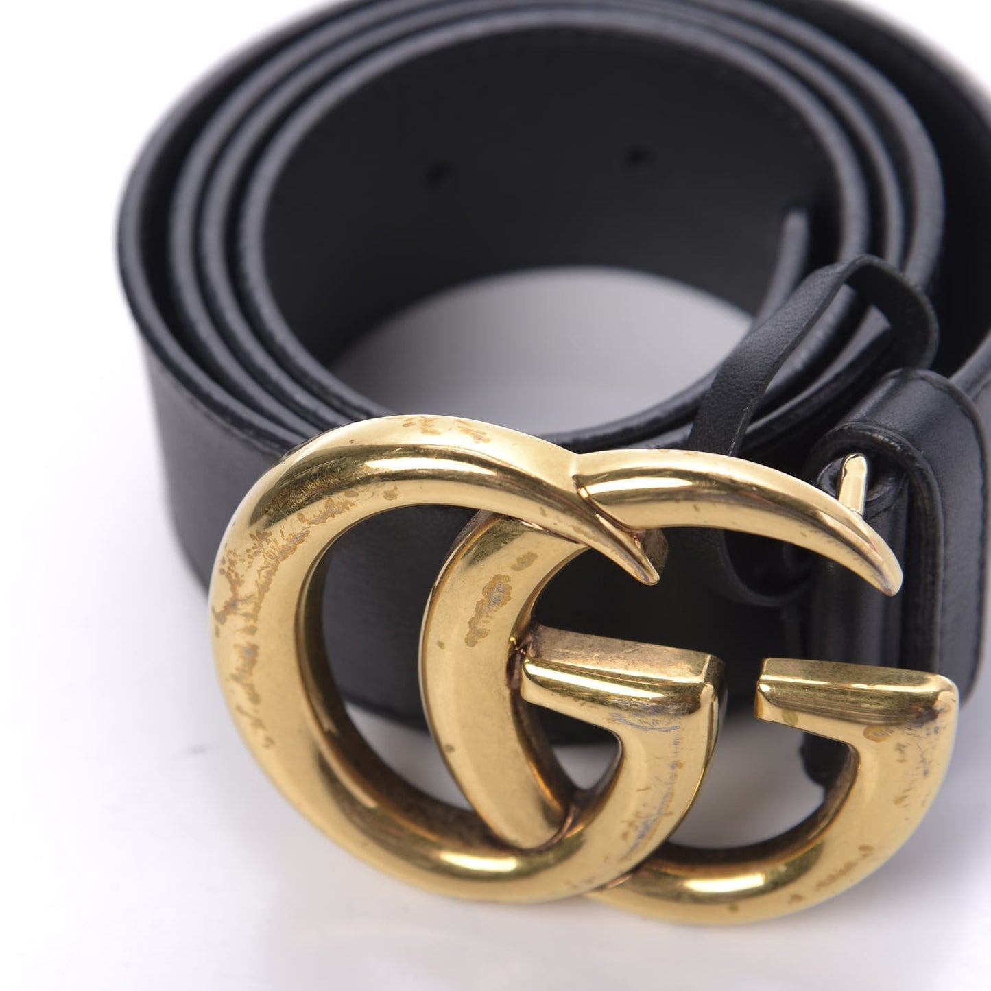 Calfskin Double G 40mm Belt 85 34 Black