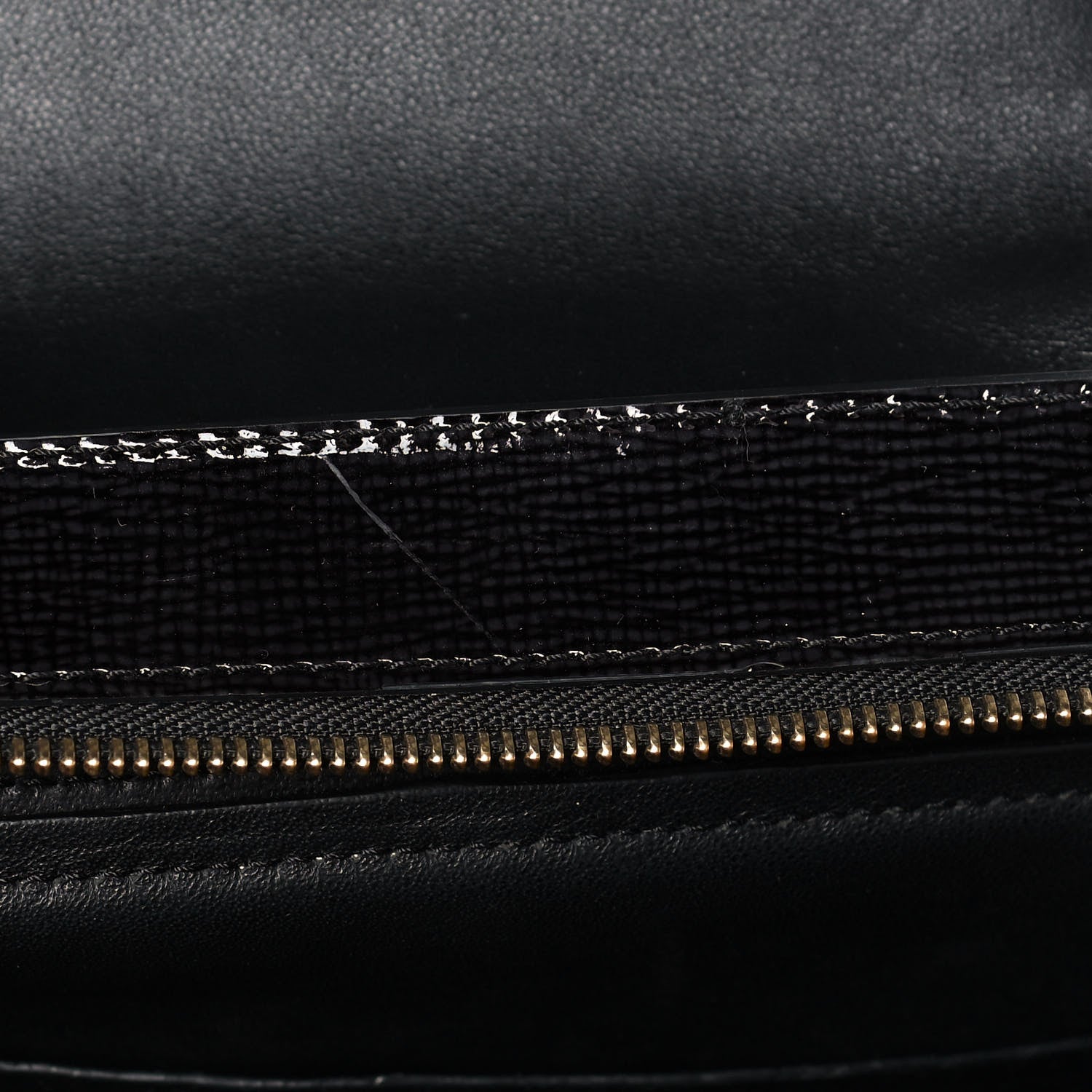 Celine Patent Suede Medium Trapeze Black 16 of 22