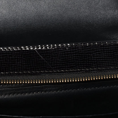 Celine Patent Suede Medium Trapeze Black 16 of 22