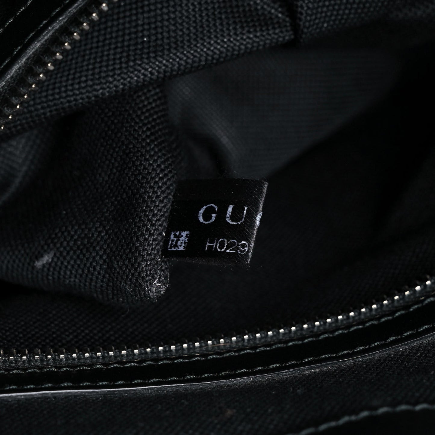 GG Supreme Monogram Appia Calfskin Web Flat Messenger Bag Black Grey