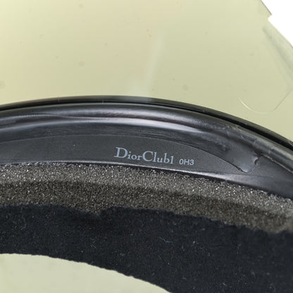 Christian Dior Mirrored DiorClub1 Sun Visor Black 9 of 15