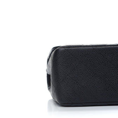 Chanel Caviar Quilted Jumbo Double Flap Black 8 of 10