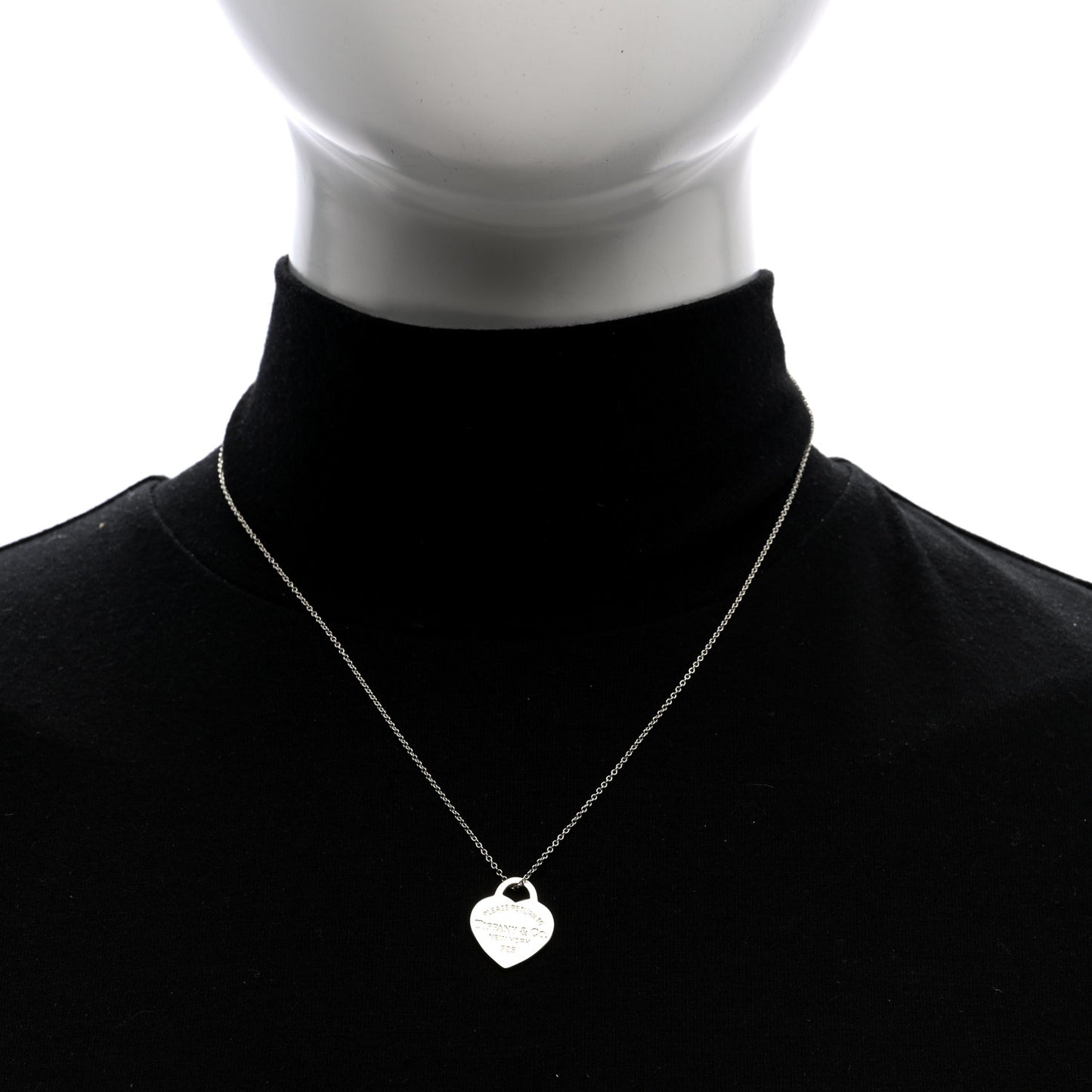 Sterling Silver Small Return To Tiffany Heart Pendant Necklace